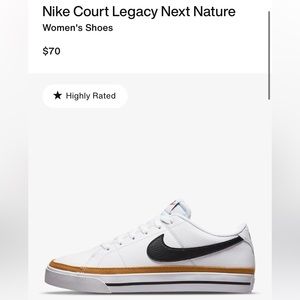 Nike court legacy sneakers